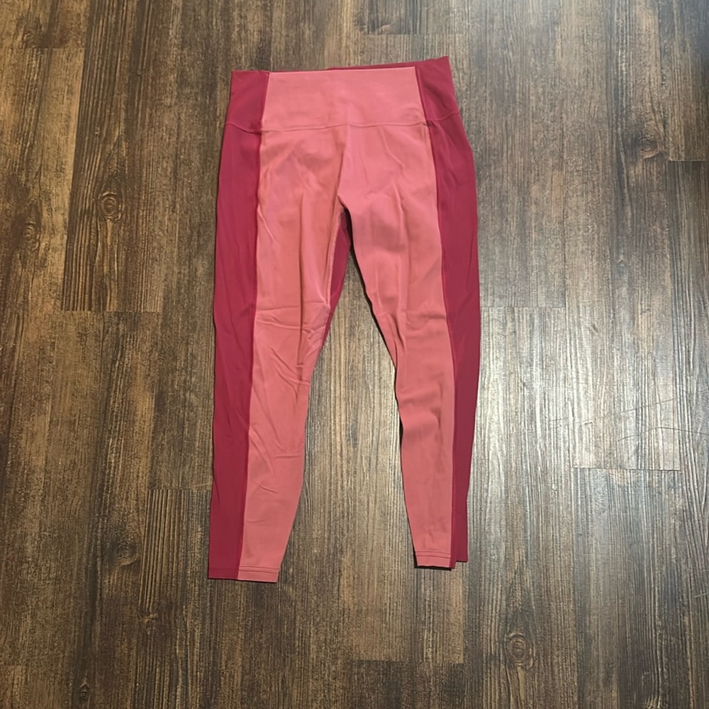Athleta Transcend Colorblock 7/8 tight
